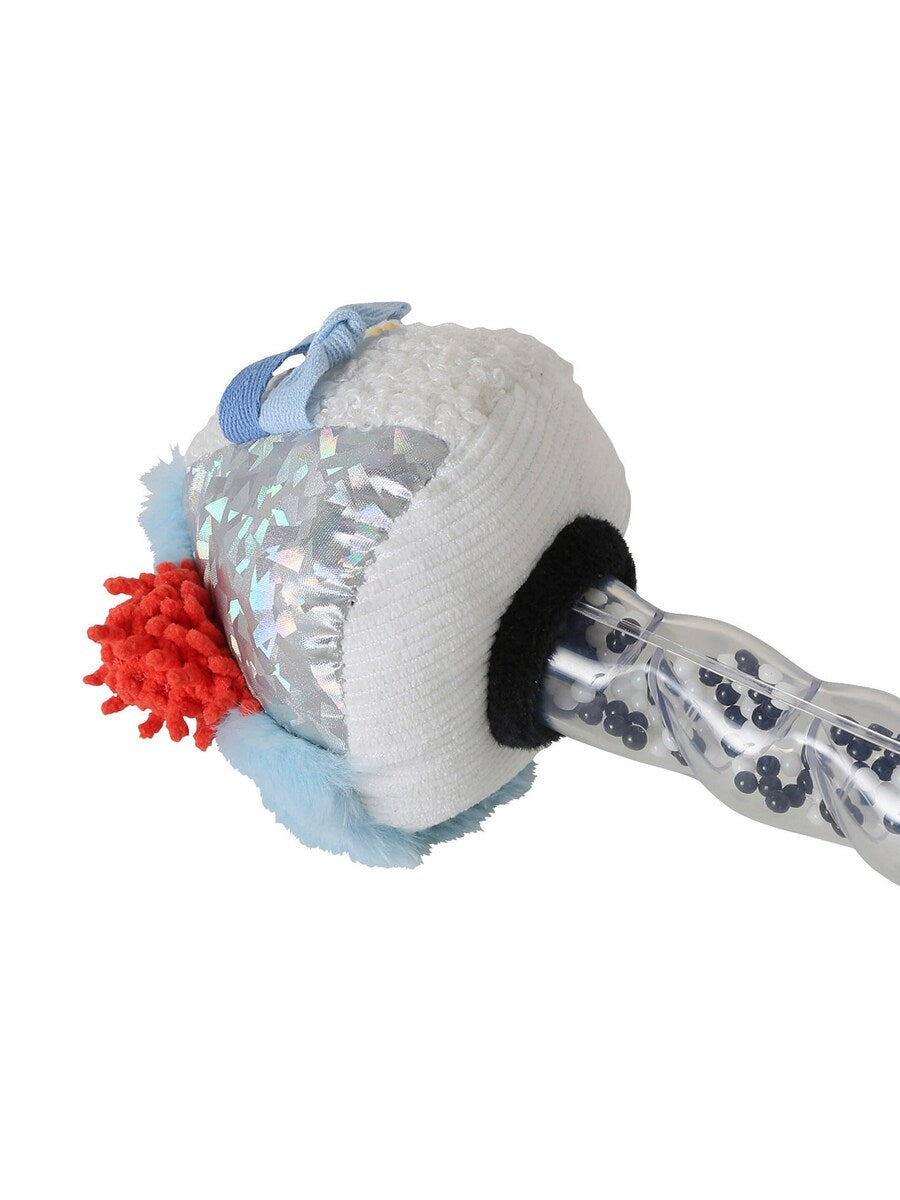 Detalj av Babyrangle sensorisk lek 25 cm flerfarget