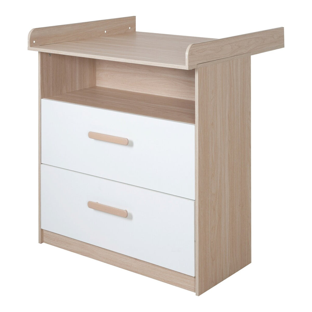Babyromsmøbler Cabane 3 deler med husseng og garderobe soft-close dører