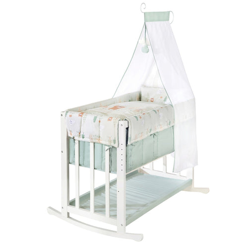 Babyseng 4-i-1 Woodland Buddies 45x90 cm forfra
