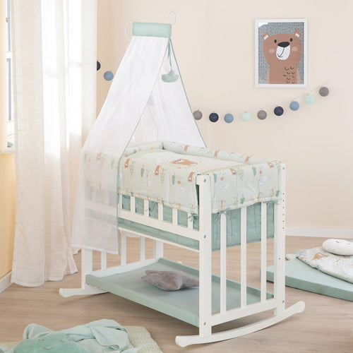 Babyseng 4-i-1 Woodland Buddies 45x90 cm bakside