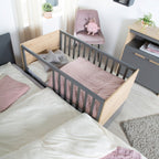 Sengens høydejustering på Babyseng og bedside crib 60x120 cm Anna 2-i-1