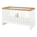 Babyseng Linje 70x140 cm konvertibel til juniorseng forfra