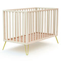 Babyseng ONLY 60 x 120 cm Bohème hvit og gul for trygg søvn