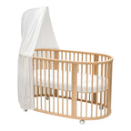 Detalj av Babyseng Sleepi i bøk