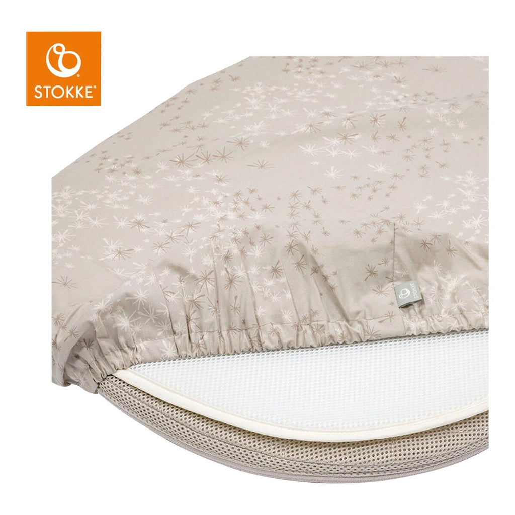 Babyseng Snoozi med madrass opptil 9 mnd 87x60 cm - Stokke