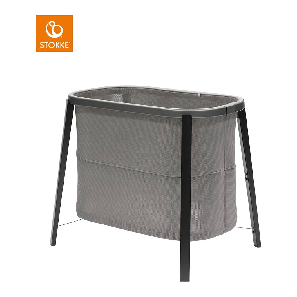 Babyseng Snoozi med madrass opptil 9 mnd 87x60 cm - Stokke