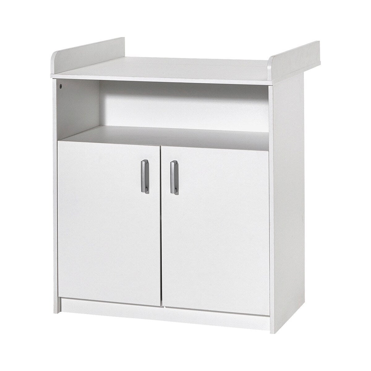 Justerbart lattenrost på babyseng og stellekommode Classic White 70x140 cm