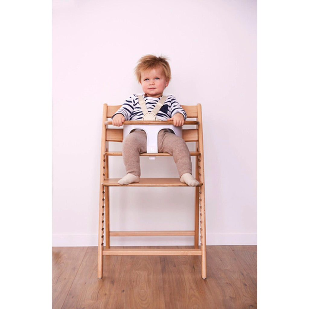 Babysete for barnestol Alpha+, Beta+ og Arketa materialdetalj