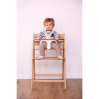 Babysete for barnestol Alpha+, Beta+ og Arketa materialdetalj