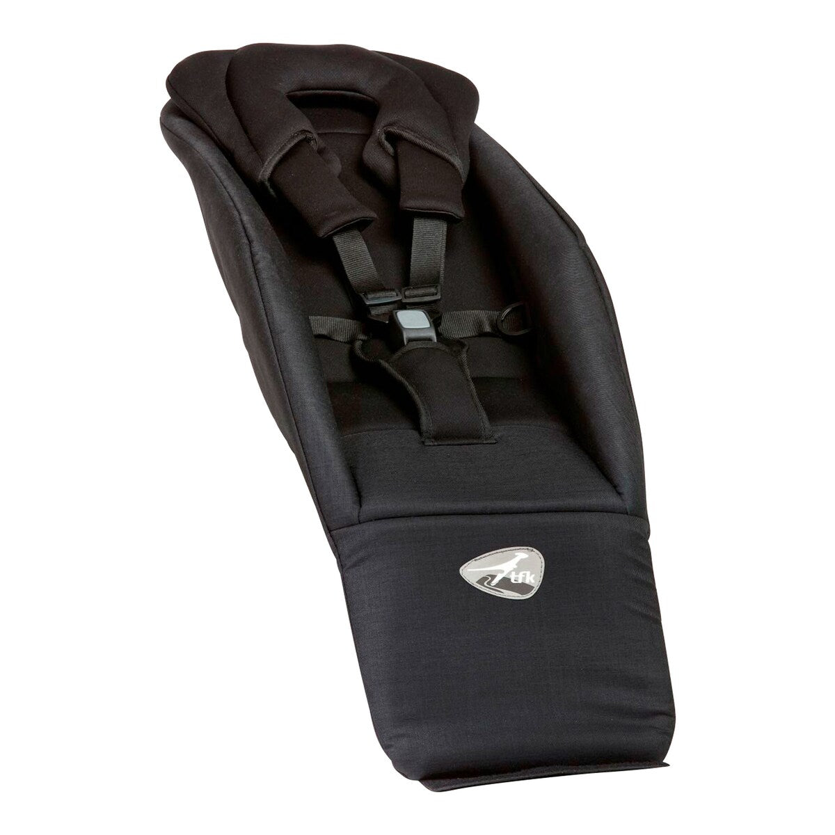 Babysete Velobaby for sykkeltralle Velo forfra