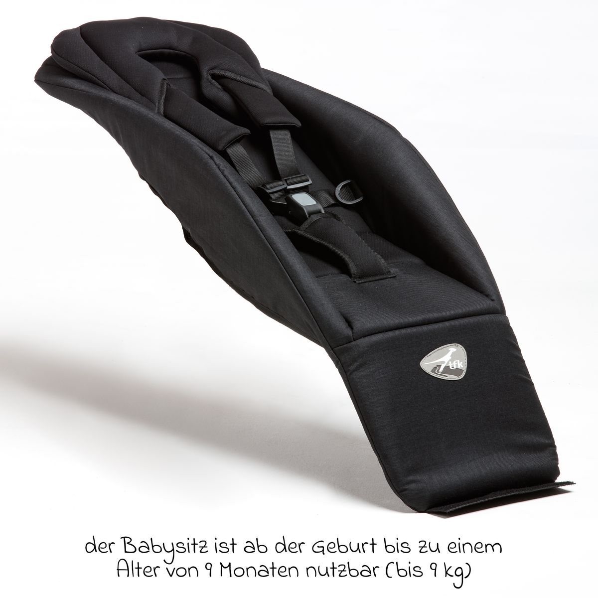 Babysete Velobaby til Velo 2 bakside svart