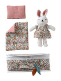 Forfra av Babysett kosebamse og koffert Retro Flower bomull