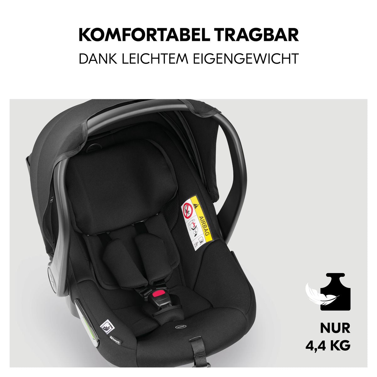Babystol Drive N Care i-Size i bruk med barn