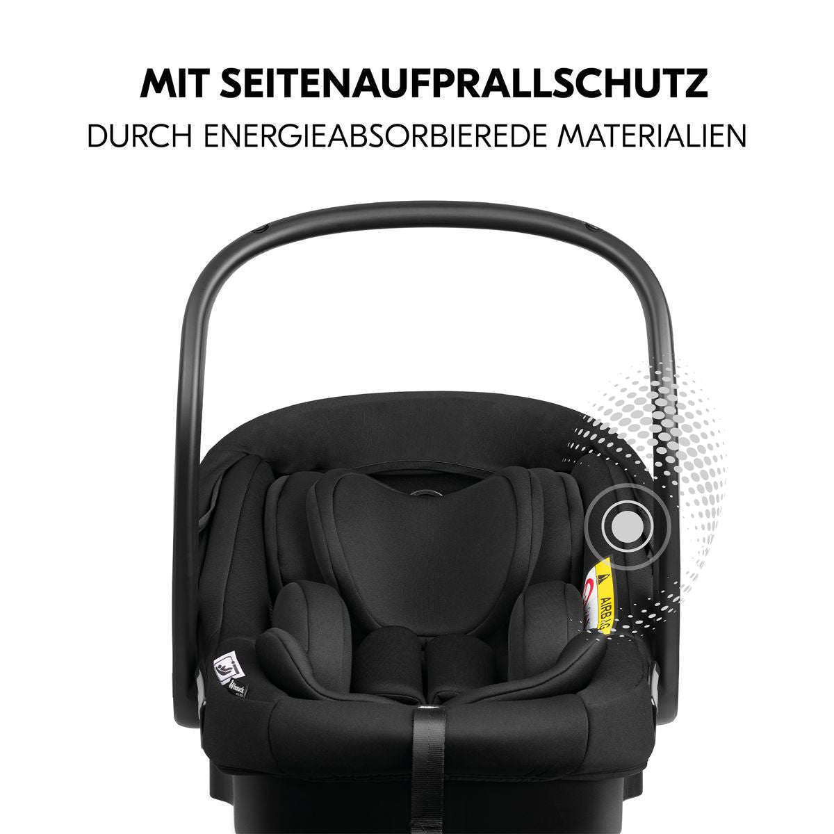 Nærbilde av innleggspute i Babystol Drive N Care i-Size