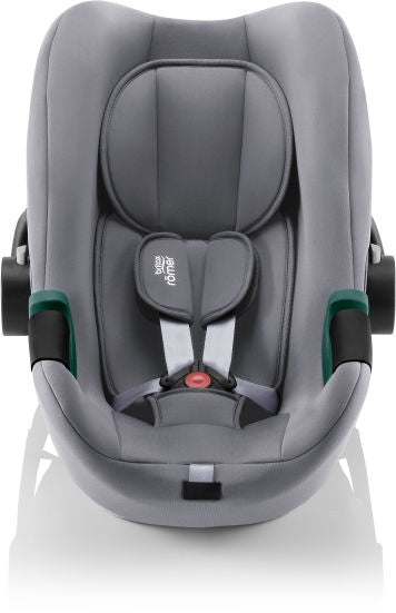 Babystol i-Size fra fødsel til 15 mnd Frost Grey - Britax Römer Baby Safe 3 forfra