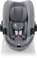 Babystol i-Size fra fødsel til 15 mnd Frost Grey - Britax Römer Baby Safe 3 forfra