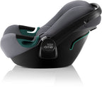 Nærbilde av sikkerhetsbelte på Babystol i-Size fra fødsel til 15 mnd Frost Grey - Britax Römer Baby Safe 3