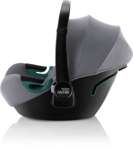 Babystol i-Size fra fødsel til 15 mnd Frost Grey - Britax Römer Baby Safe 3 med avtagbar nyfødtinnsats