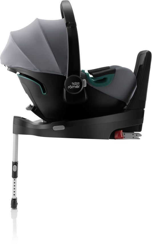 Visning av bærebygel på Babystol i-Size fra fødsel til 15 mnd Frost Grey - Britax Römer Baby Safe 3