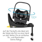 Babystol Pebble 360 i-Size dreibar med nyfødtinnlegg