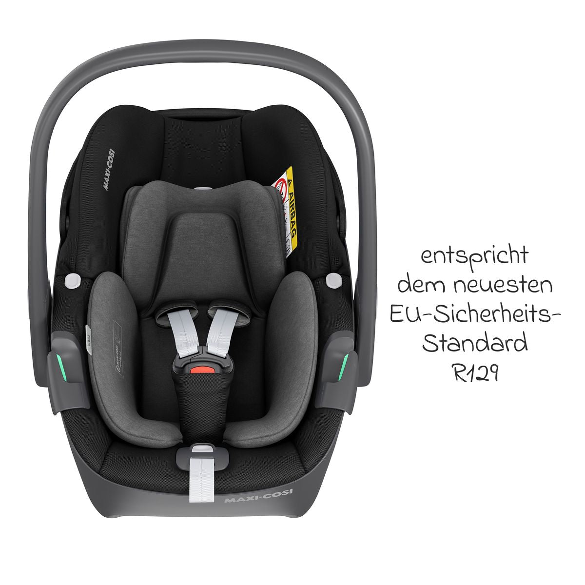 Babystol Pebble 360 i-Size dreibar montert i bil