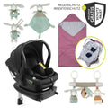 Babystol-sett Drive N Care i-Size 40-87 cm med Isofix-base forfra