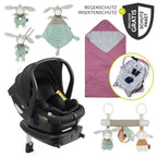 Babystol-sett Drive N Care i-Size 40-87 cm med Isofix-base forfra