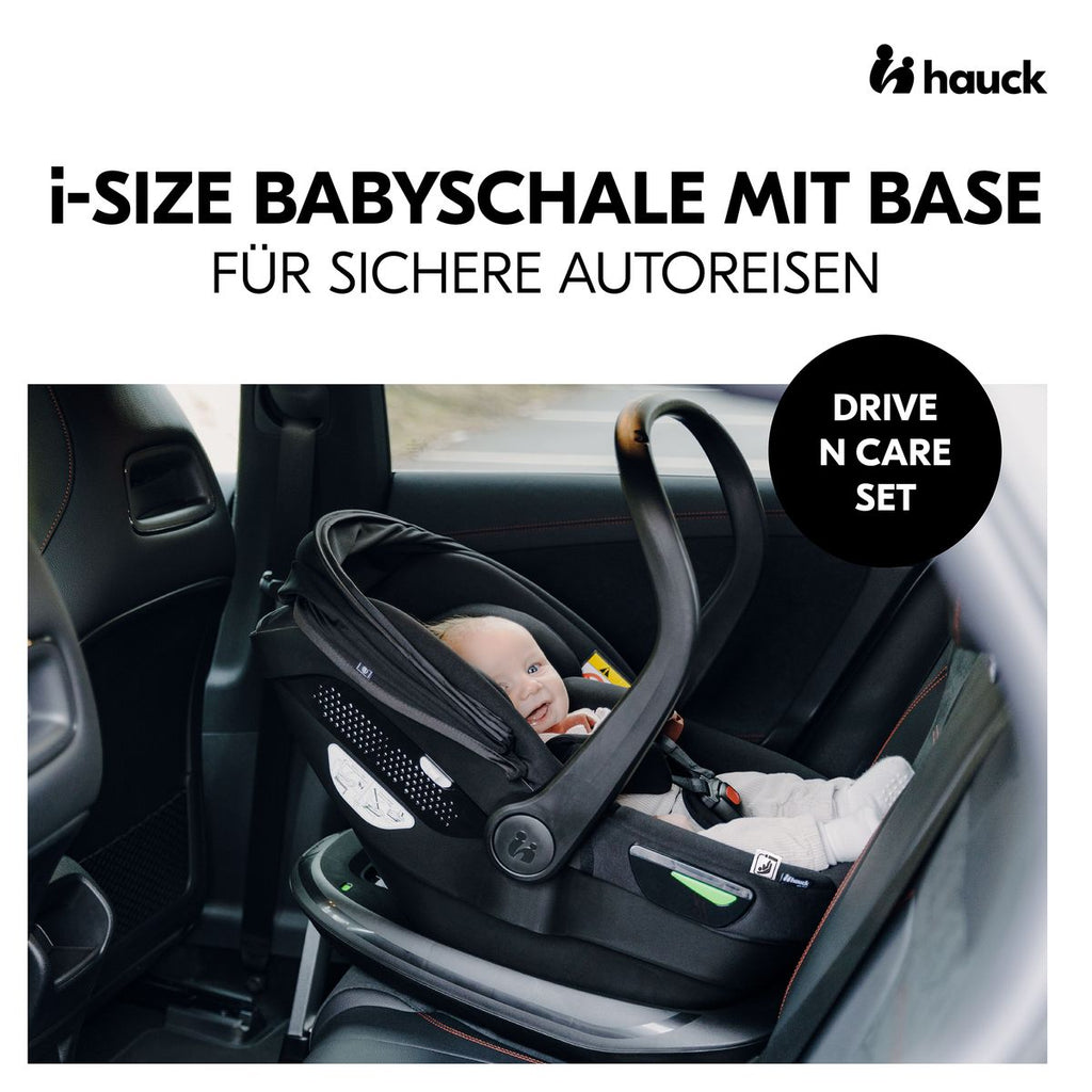 Detalj av Isofix-base til Babystol-sett Drive N Care i-Size 40-87 cm