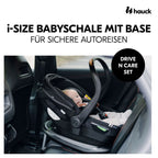 Detalj av Isofix-base til Babystol-sett Drive N Care i-Size 40-87 cm