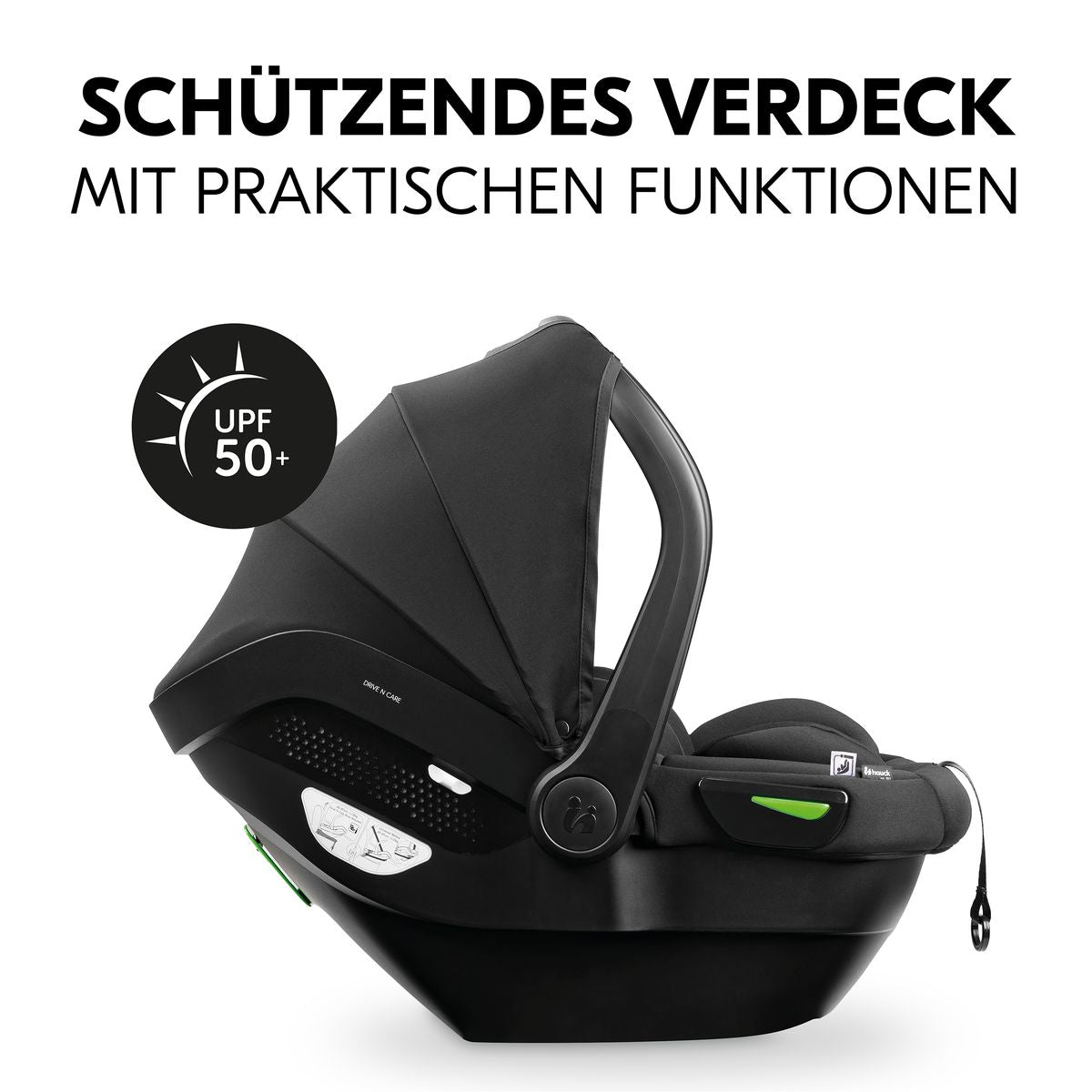 Babystol-sett Drive N Care i-Size 40-87 cm med beskyttelsespakke