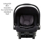 Babystol SnugEssentials i-Size 40-75 cm 3,66 kg svart detalj av sele