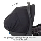 Babystol SnugEssentials i-Size 40-75 cm 3,66 kg svart sidestøtte