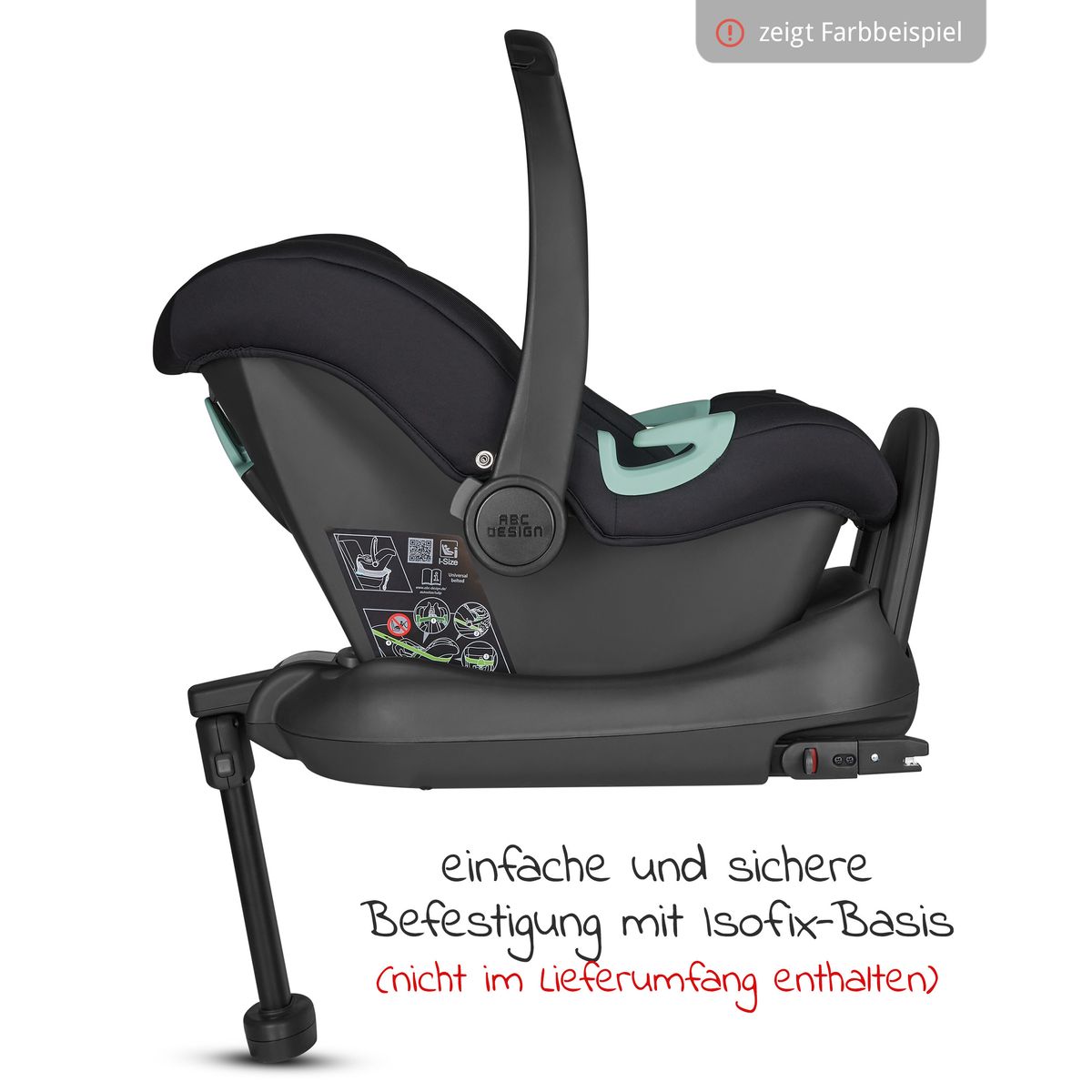 Babystol Tulip i-Size gruppe 0+ sitteinnlegg og belteputer