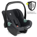 Babystol Tulip i-Size 45-85 cm med kalesje og innleggspute forfra