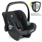 Babystol Tulip i-Size 45-85 cm med kalesje og innleggspute forfra