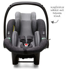 Babystol Tulip i-Size gruppe 0+ Street bærehåndtak