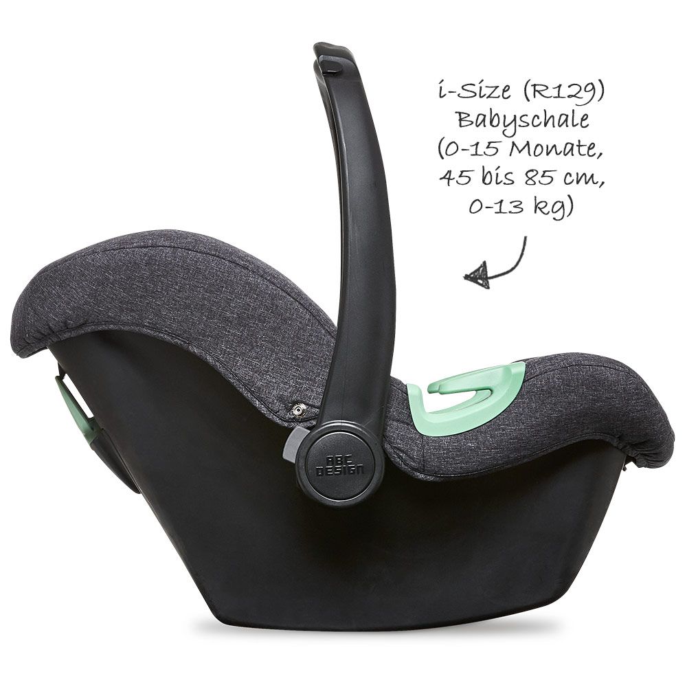 Babystol Tulip i-Size gruppe 0+ Street detalj av sikkerhetssele