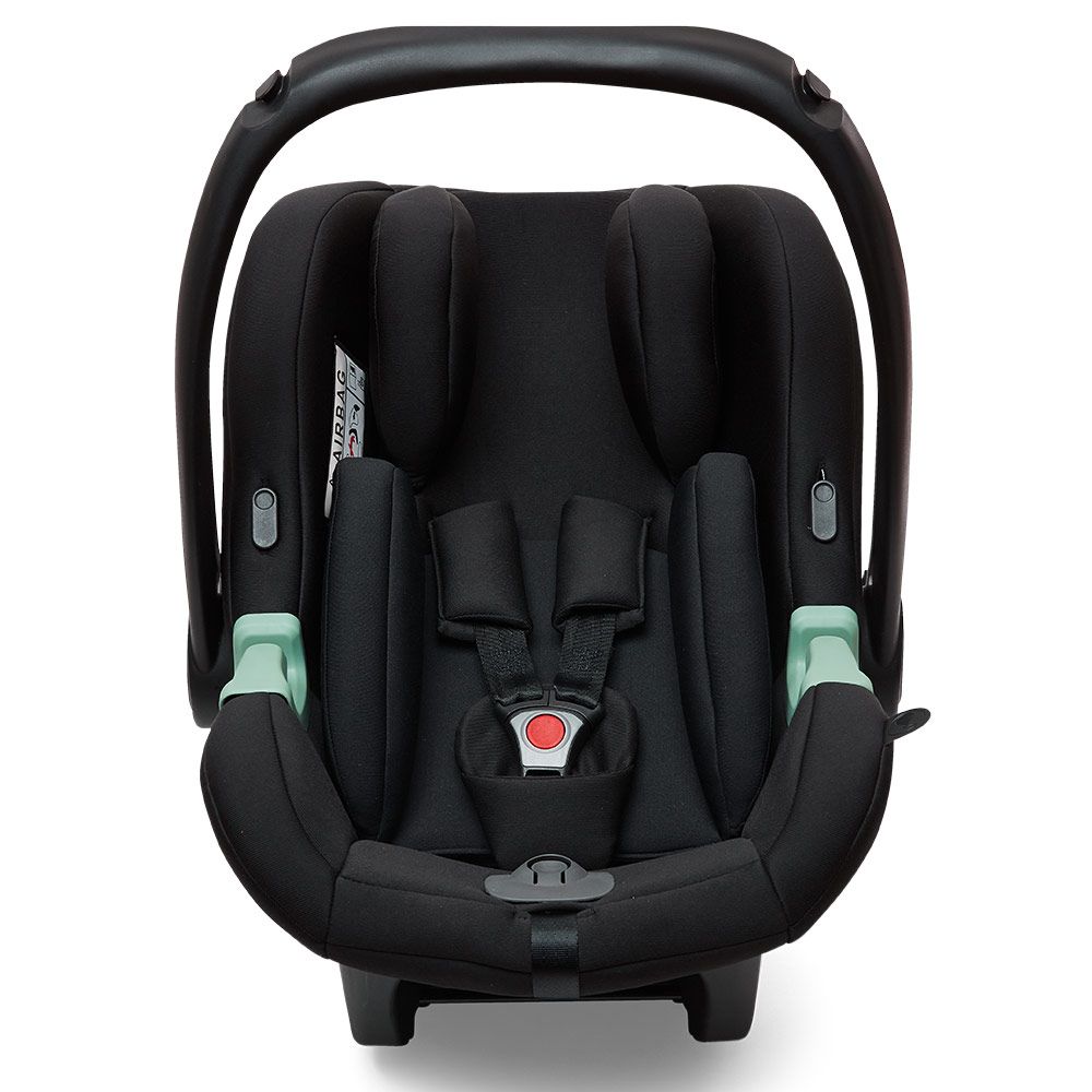 Nærbilde av polstring på Babystol Tulip i-Size gruppe 0+ Black
