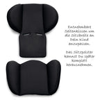 Babystol Tulip i-Size gruppe 0+ Black med solskjerm