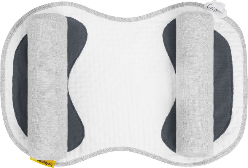 Babystøttepute Cosypad smokey med Flex System forfra