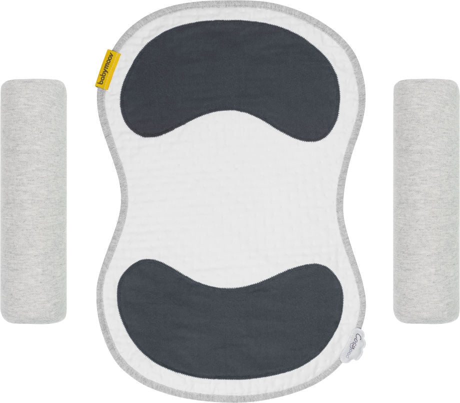 Detalj av posisjonsrull på Babystøttepute Cosypad smokey