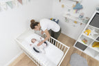 Babystøttepute Cosypad smokey med Flex System sammenfoldet