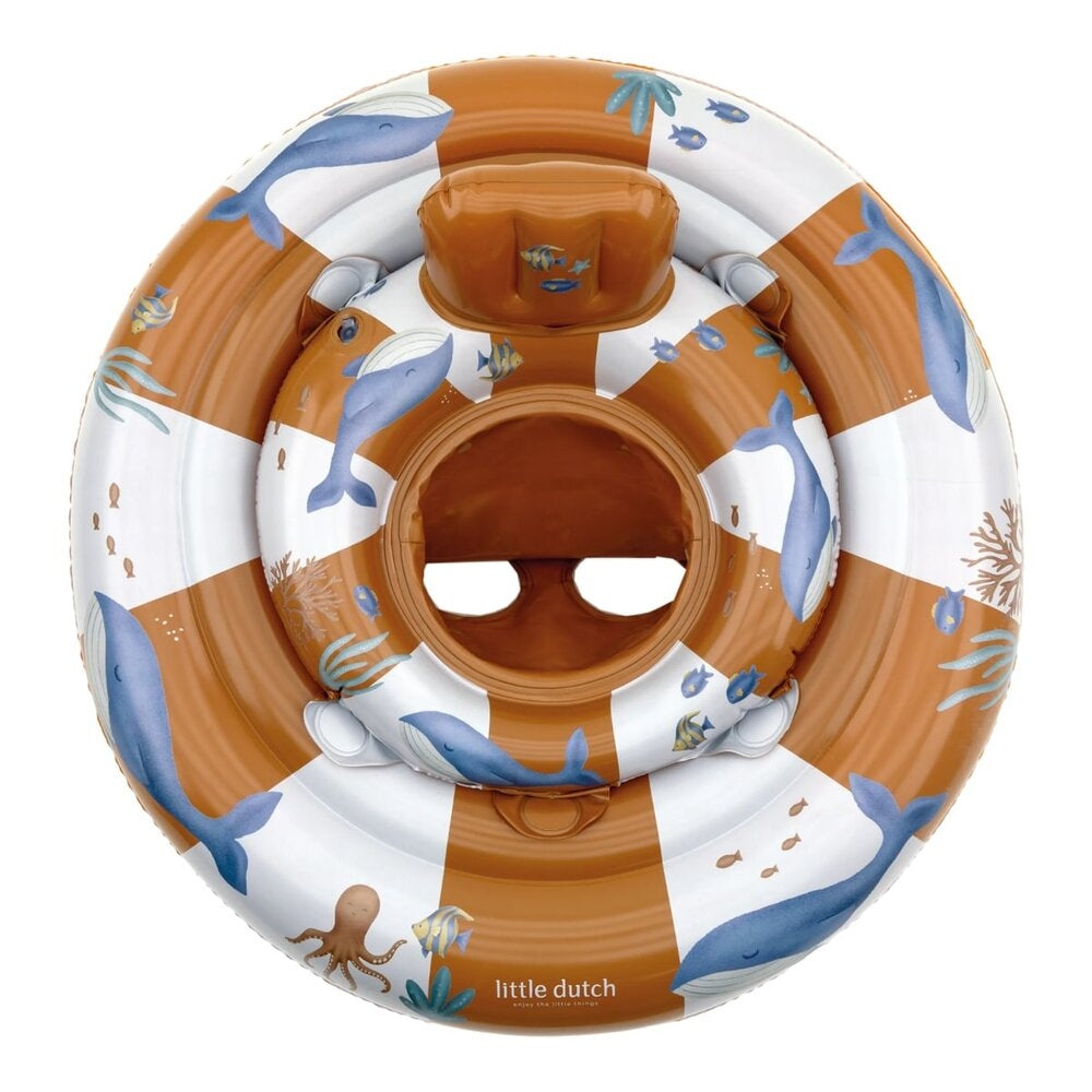Babysvømmering Ocean World 6-12 mnd 67 cm - Little Dutch bakside