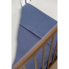 Babyteppe 75x100 cm 0.5 TOG med bomull sammenrullet