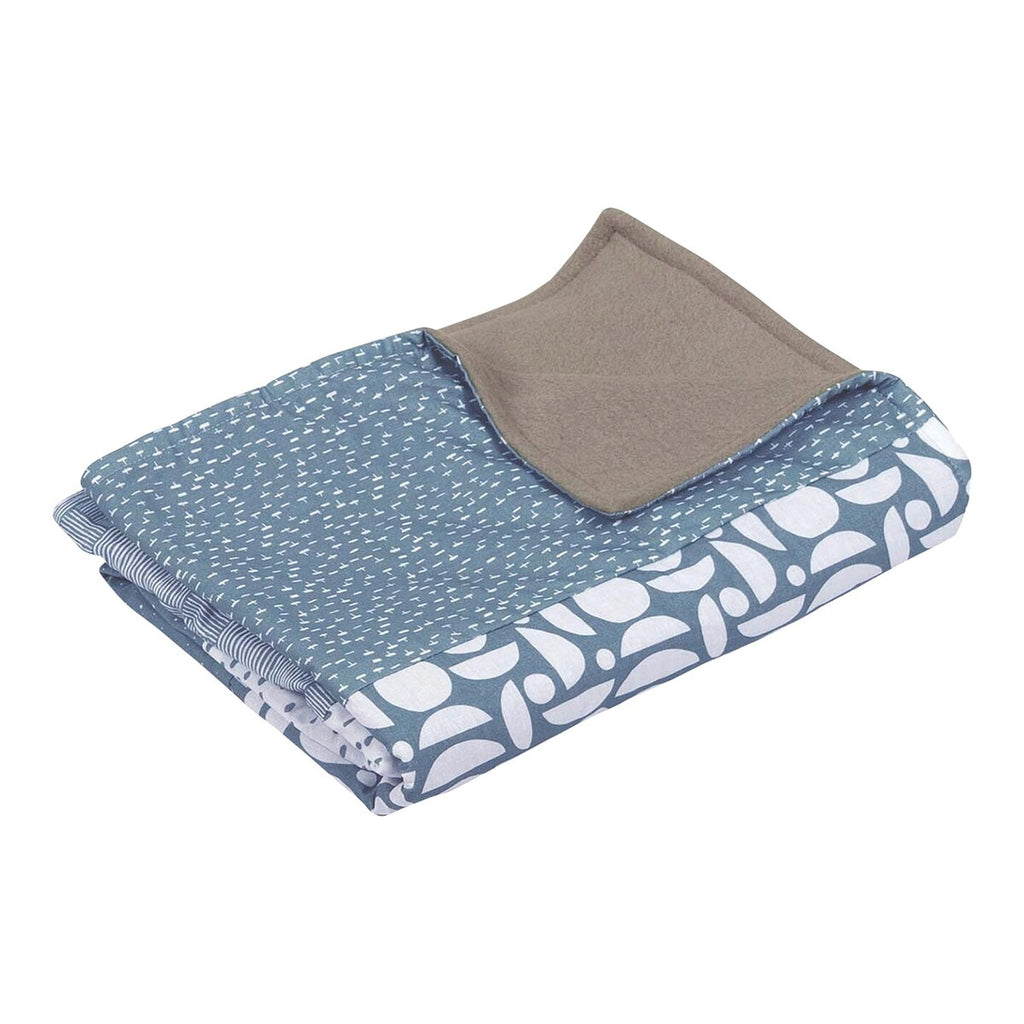 Babyteppe Classics patchwork 70x100 cm bomull bakside med polyester