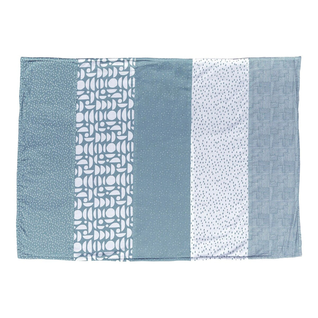 Detalj av Babyteppe Classics patchwork 70x100 cm bomull stoff