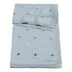 Babyteppe Dots strikket bomull 80x100 cm - BORNINO HOME