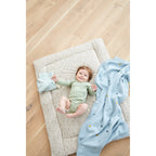 Babyteppe Dots strikket bomull 80x100 cm - BORNINO HOME
