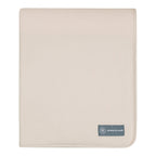 Babyteppe Essential Winter økologisk bomull 75 x 95 cm bakside med velours