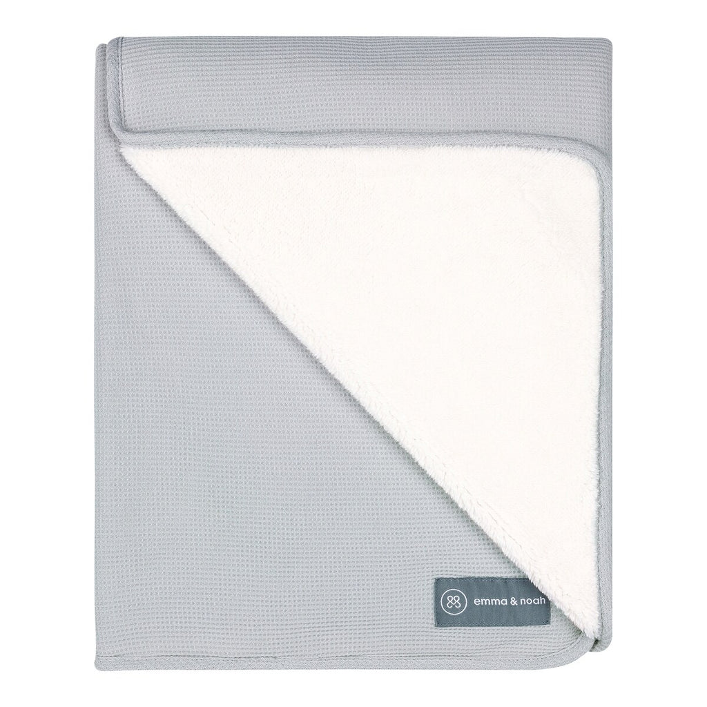 Babyteppe Essential Winter økologisk bomull 75 x 95 cm - emma & noah